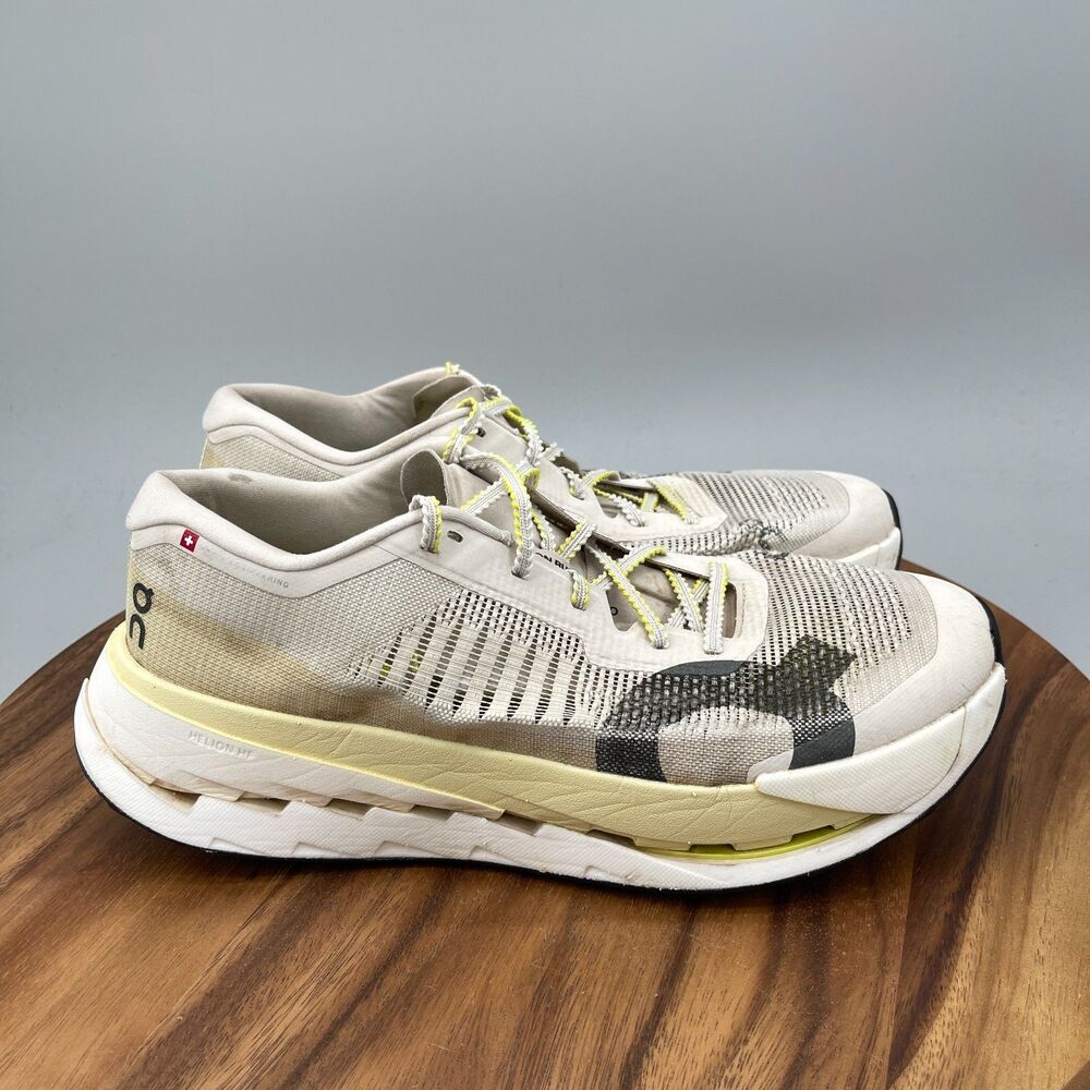 On Cloudultra Pro Shoes Mens Size 10.5 Beige Trail Running Comfort Hiking